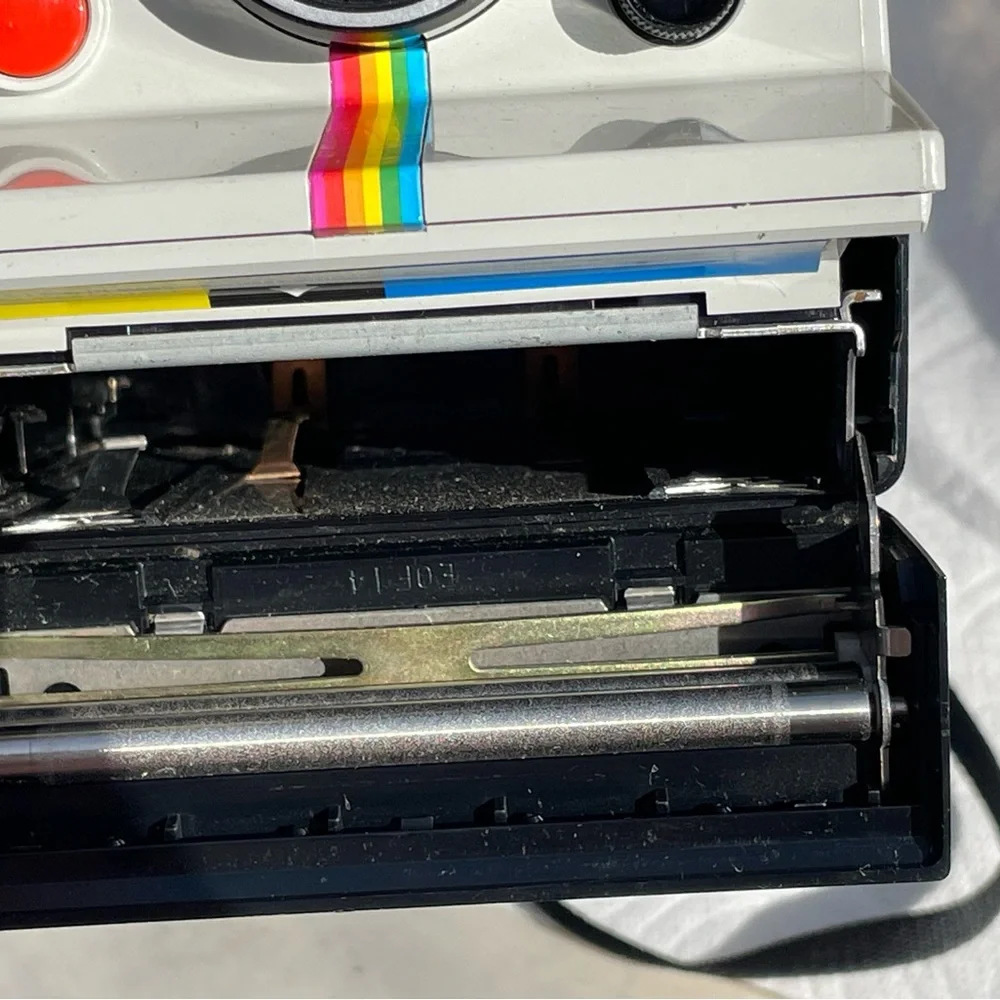 Vintage Polaroid Camera - Electronic Flash included